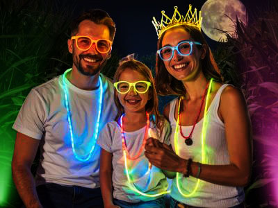 Nashville's funnest new family-friendly fall event - aMAZEing Family Glow Night Corn Maze aMAZEing Family Glow Night at Lucky Ladds' Corn Maze