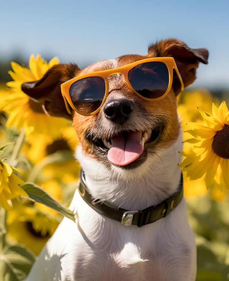 Bring Fido along for the fun, the TN Sunflower Festival is a dog friendly event that helps raise money for local animal shelters near Franklin, TN